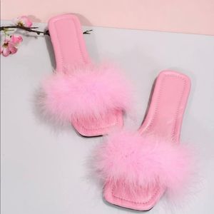 Brand new feather slides